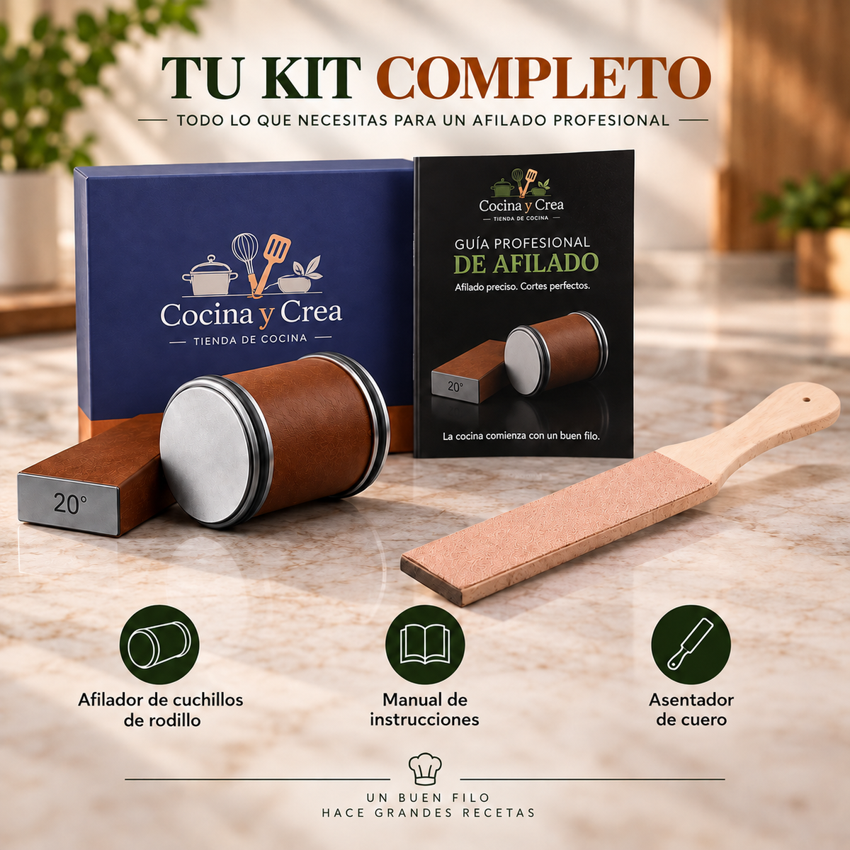 Afilador de Cuchillos Diamantado