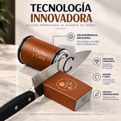 Afilador de Cuchillos Diamantado