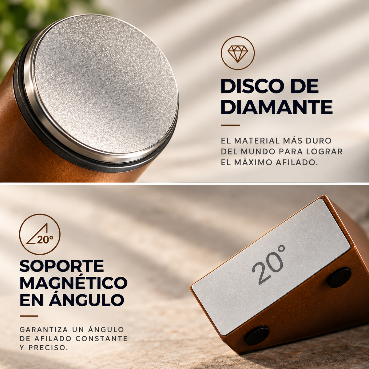 Afilador de Cuchillos Diamantado