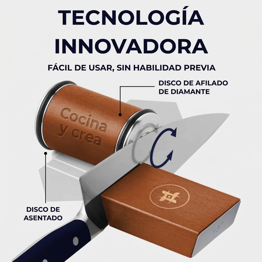 Afilador de cuchillos | Cocina y crea